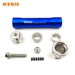 OTOM Motorcycle Repair Tool Steering Wheel SUB-ASSY Bearing Head Pipe Pin Puller Extractor Disassembly Tools Maintenance Spanner