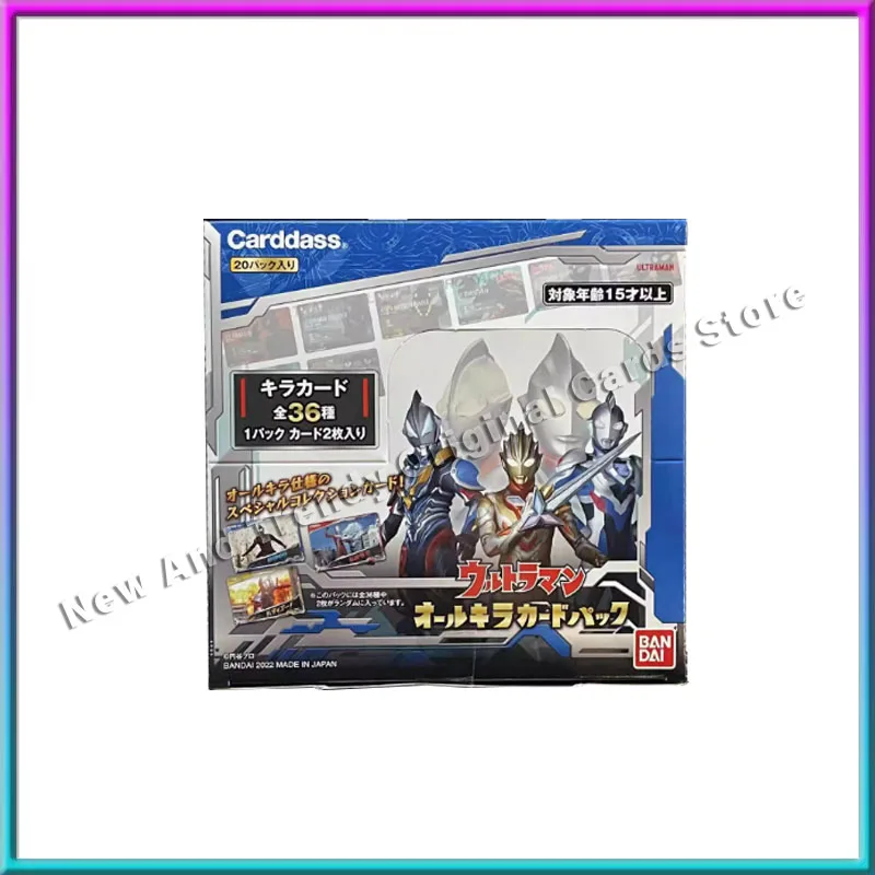 Genuine Bandai Ultraman Series 01 Flash Card Japanese Version Collect Hobby Cards Kids Toy for Boy  Birthday Gifts