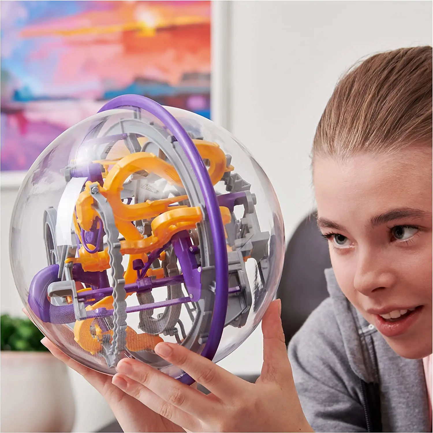 Laberinto de bolas 3d Perplexus Original para niños, juegos de pensamiento mental para niños, rompecabezas de bolas, juguetes Fidget