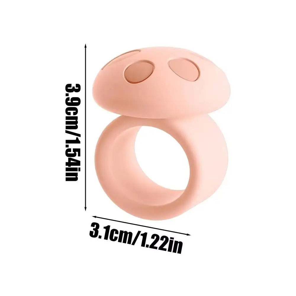 Protector de pared de silicona anticolisión para puerta, pomo de puerta antiestático, cuenta de silicona antigolpes, 4 Uds.