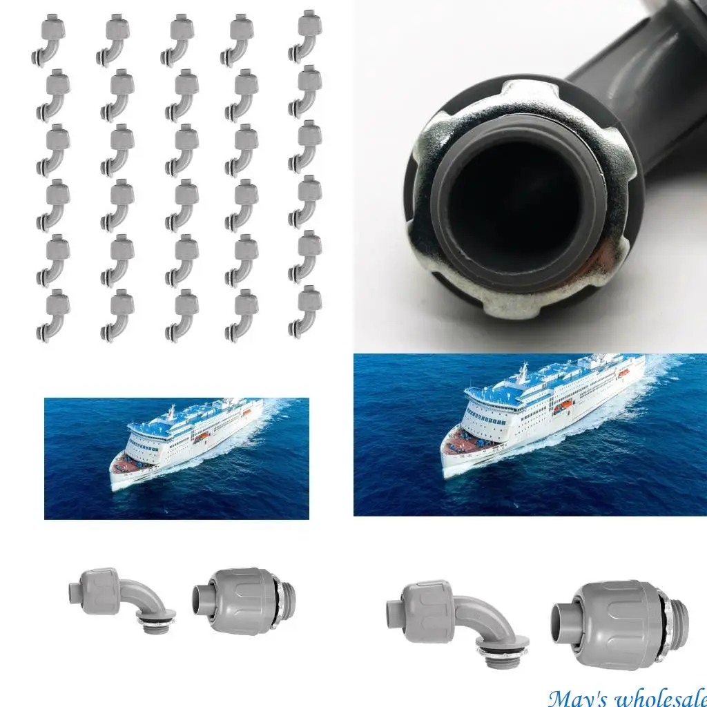 

Жидкие плотные разъемы из трубопровода Гибкие фитинги с электрическими контактами с электрическими каналами.