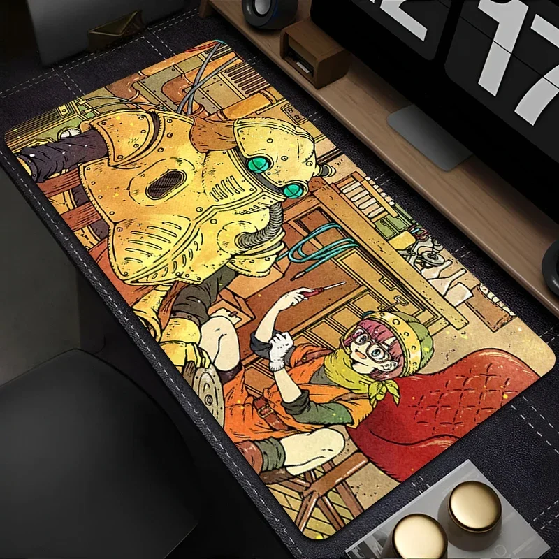 لوحة ماوس للكمبيوتر المحمول Pixel Art HD Print Anime Mousepad PC C-chrono Trigger Gamer لوحة المفاتيح ملحقات ألعاب الكمبيوتر حصيرة مكتبية #5