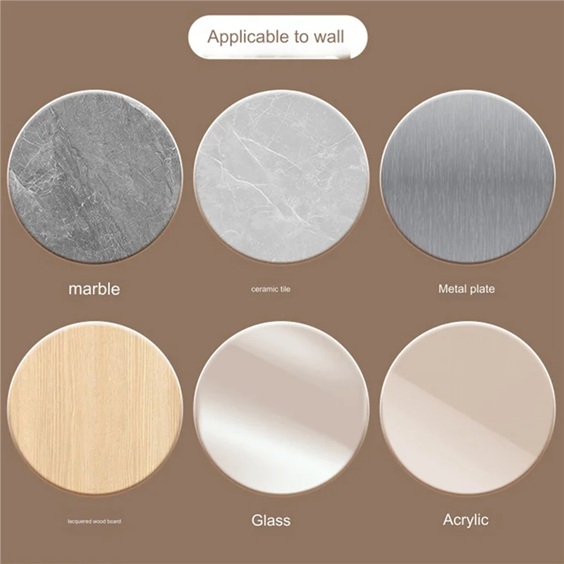 

A88E-2X No-Drill, Light Luxury Style Glacier Pattern Suction Cup Shelf,Bathroom Shower Organizer Transparent Long Style