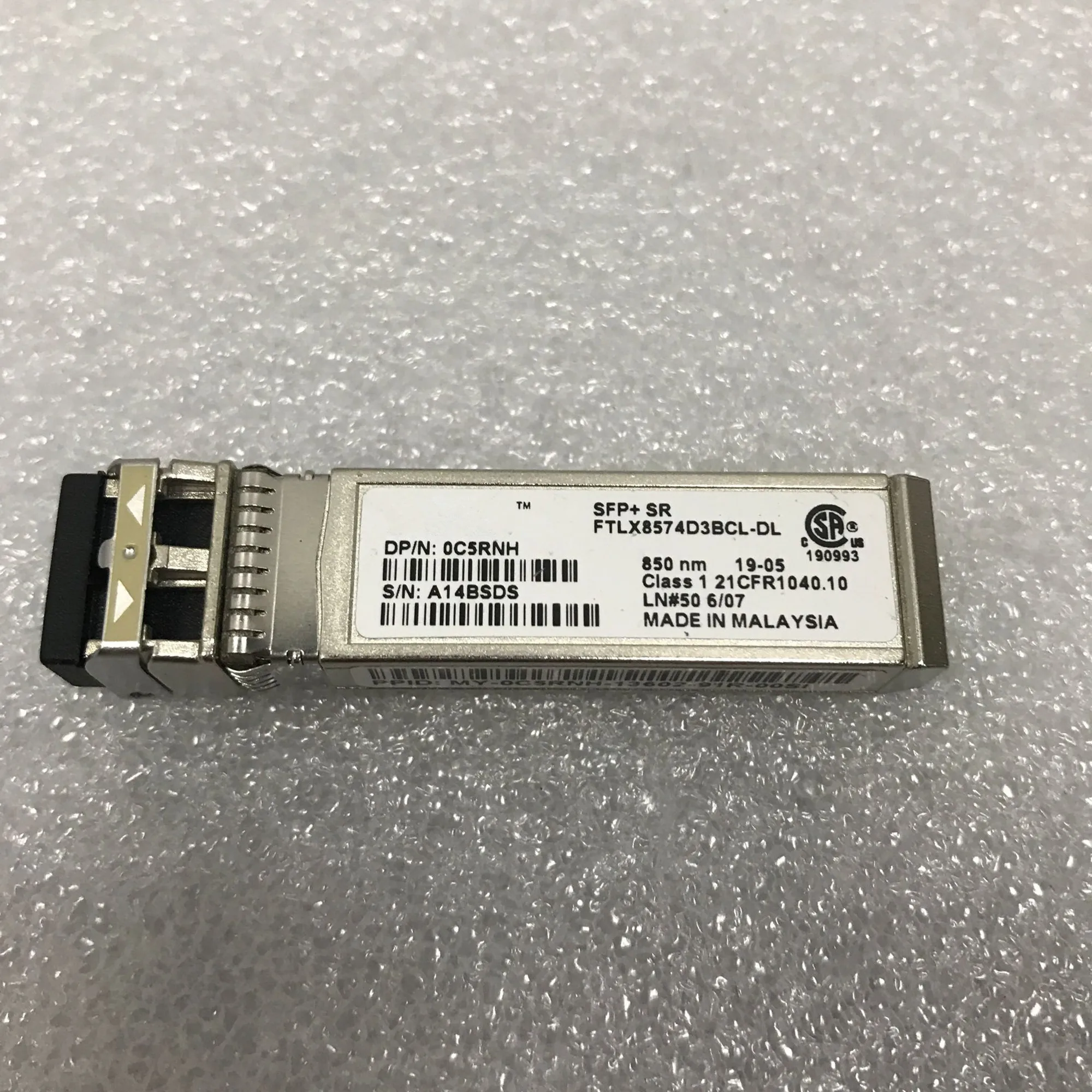 

10 ГБ SFP/FTLX8574D3BCL-DL/0C5RNH/D-el-I SR 10G 850NM переключатель sfp/сетевая карта sfp 10g sr/переходник SFP+ SR