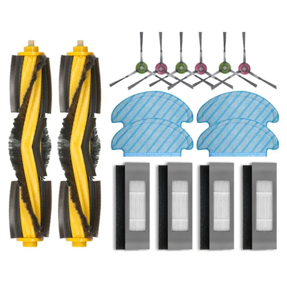 Hepa Filter Hoofdborstel Dweildoek Voor Ecovacs Deebot T9 Aivi T8 Aivi N8 Pro 920 950 Stofzuiger Vervangende Onderdelen