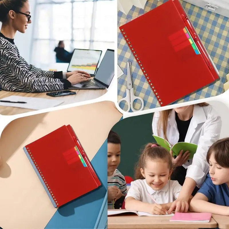 Erasable Notebook Eco-Friendly Digitally Connected Notebook Smart Reusable Planner & Notepad Waterproof Mineral Stone Paper