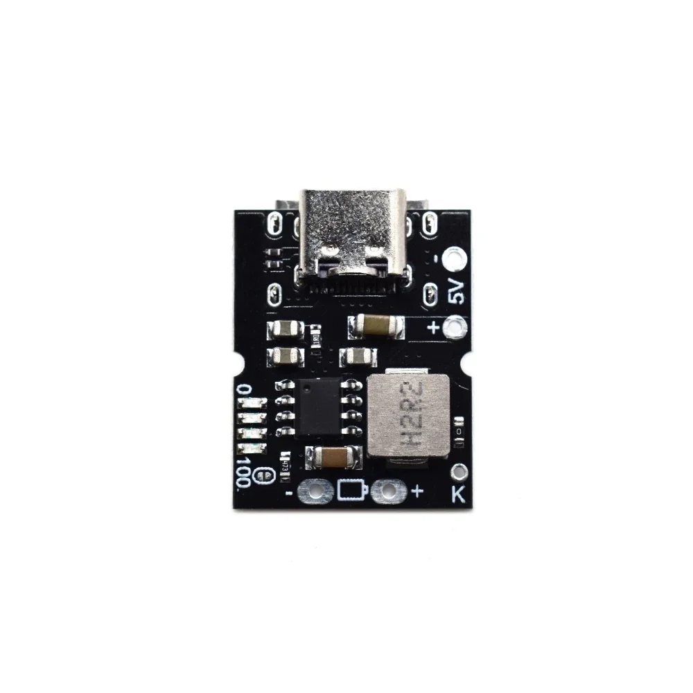 

Type-C USB Step-Up Power Module 5V 2A Boost Converter Lithium Battery Charging Protection Board LED Display USB For DIY Charger
