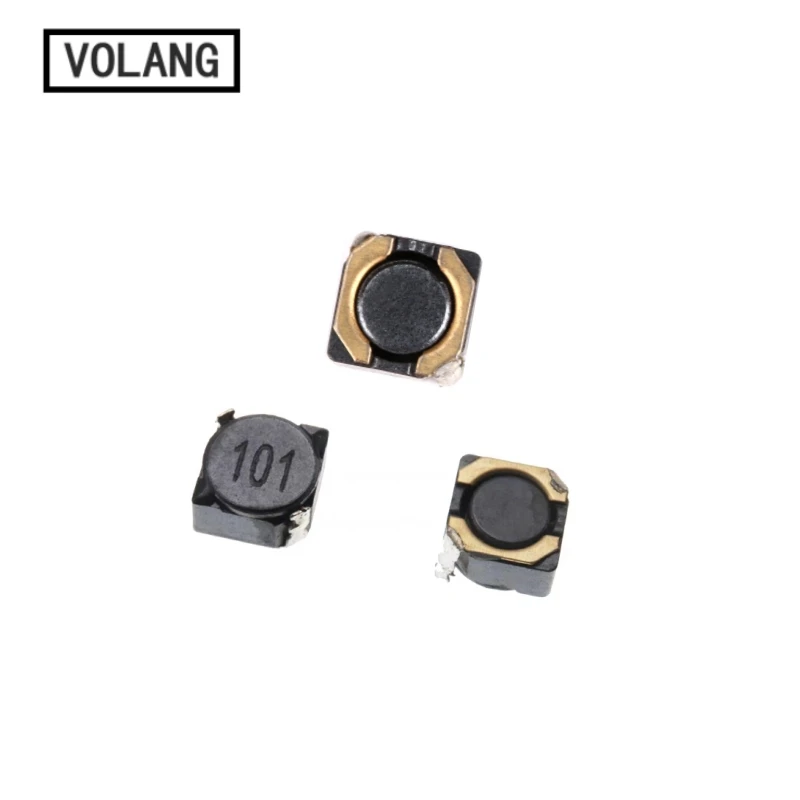 100PCS Power Inductor 4D28 5*5*3 1UH 1R0 2R2 3.3UH 3R3 4.7UH 6.8UH 15UH 150 22UH 33UH 100UH 220UH 221 330UH Patch Shield Winding