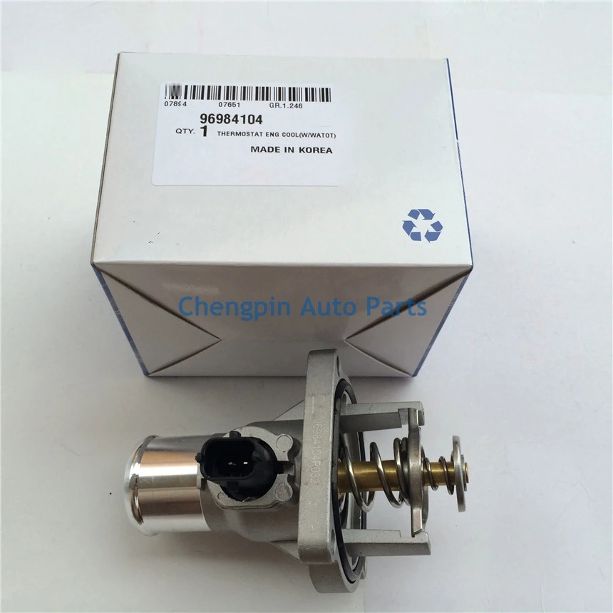 Engine Coolant Thermostat Assembly Original OEM# 96984104 Thermostat For Chevrolet Cruze Sonic Aveo Astra Zafira Signum