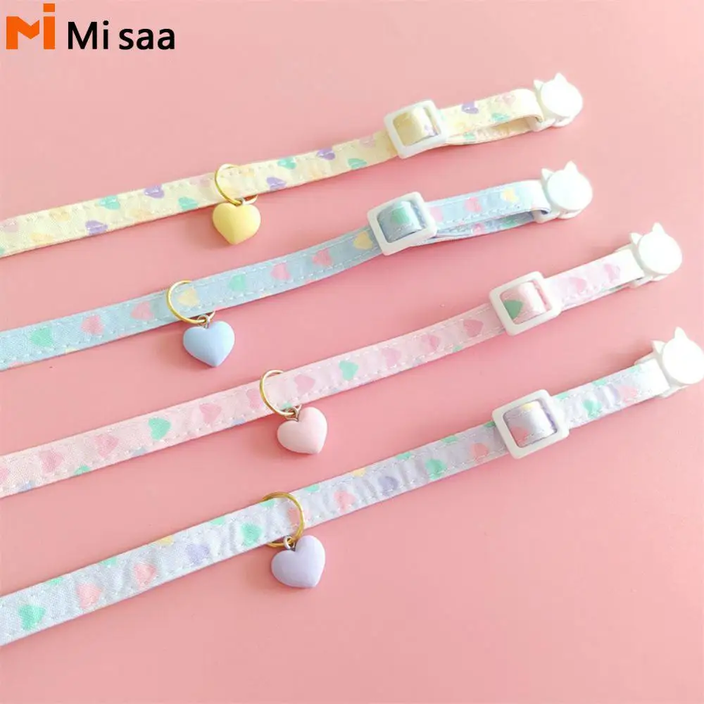 Dog Collar Can Freely Retract The Collar Simply Press To Complete Wearing Fashion Cute And Sweet Pet Accessory Pet Collar