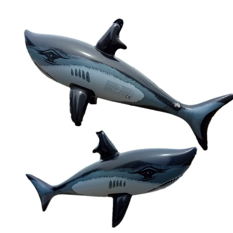 

Floating Shark Float Toy Kids Adults PVC Inflatable Water Swimming Pool Simulation Whale Fish Animals Toys Pool Accessories