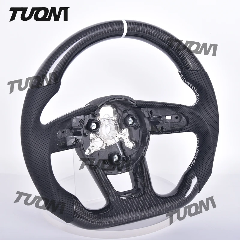 For audis C7 A5 A4 B8 RS3 S3 A7 A4 B9 RS6 RS7 TT MK2 A8 S5 A3 8P S5 B9 RS5 S4 Custom LED Car Steering Wheel