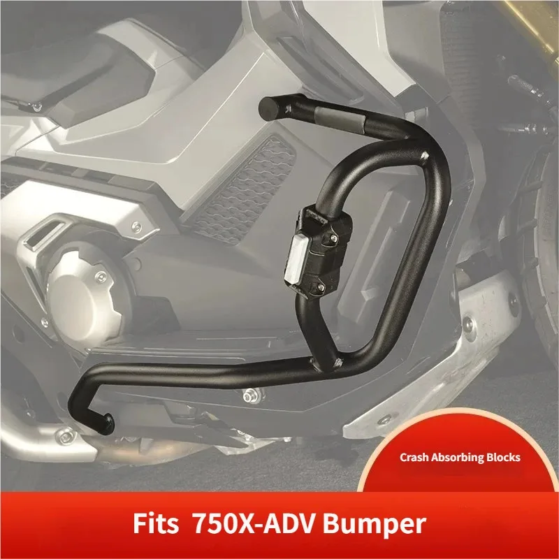 

Fits 2017-2026 750X-ADV Bumper Crash Bar, XADV750 Anti-fall Guard Modification Accessories