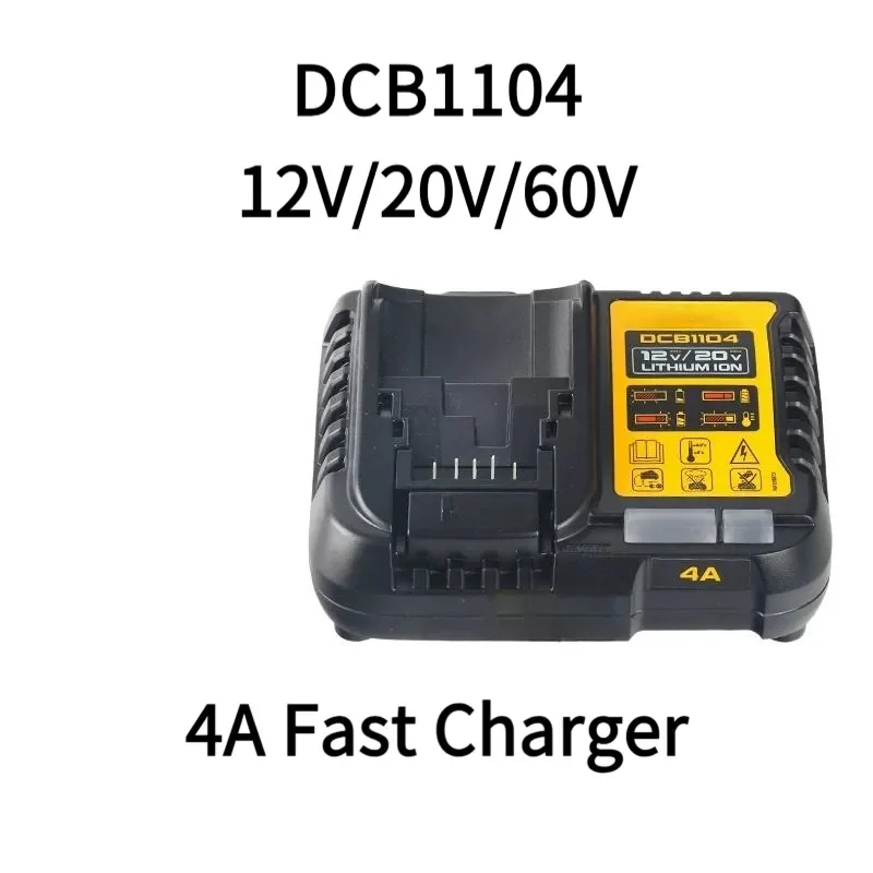 Original Lithium‑ion Battery DCB612 For DeWalt Power Tools 20V-12Ah Intelligent Variable‑Voltage 60V‑4Ah
