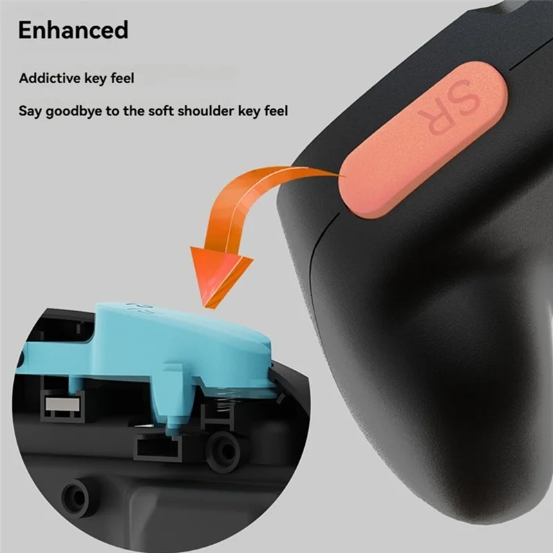 B04C-For Switch 2 Compatible Gamepad Handle Holder For Joy-Con Controllers Left Right For Joystick Bracket Stand Case