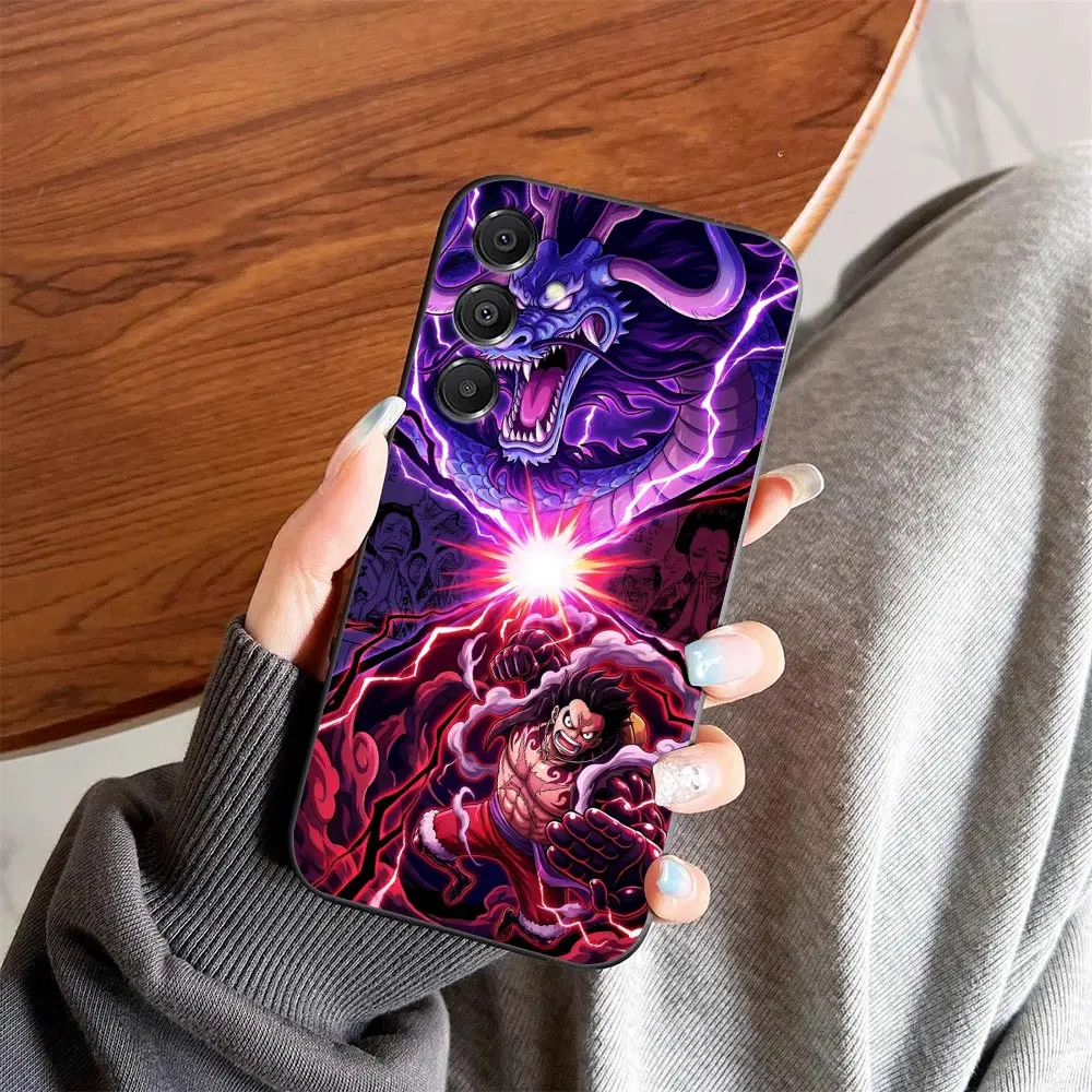 Phone Case For Samsung A07 A06 A05 A05S A04 A10 A12 A13 A24 A30 A50 A60 NOTE 10 A20 M16 M33 M53 Cover Gear 5 Luffy One P-Piece