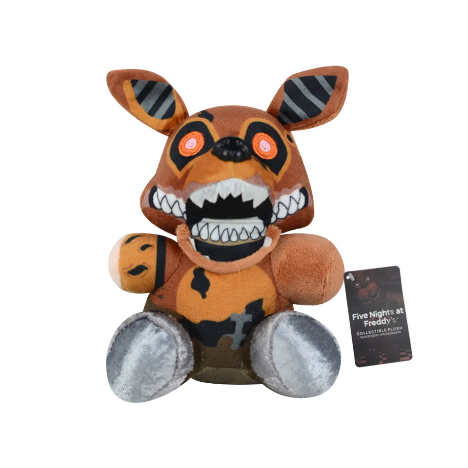 Fünf Nacht bei Freddy Fnaf Niedliche Plüschtiere Spielpuppe 18CM Bonnie Bär Foxy Cartoon Gefüllte Puppen Freddy Spielzeug für Kinder Geschenke