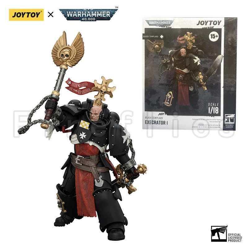 1/18 JOYTOY Action Figure 40K Black Templar Figuur En Mechas Anime Model Speelgoed