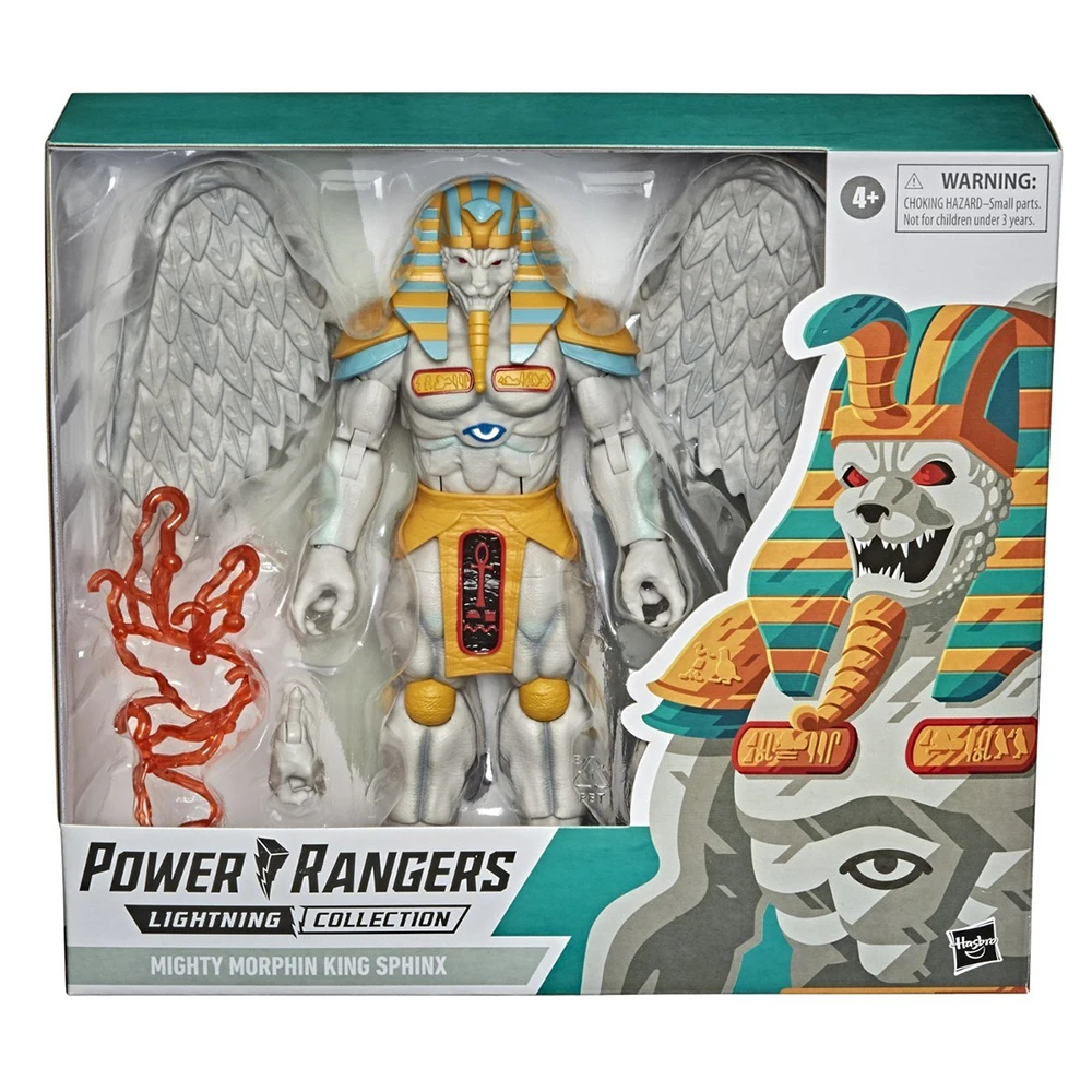 In Stock Original Hasbro Lightning Collection Power Ranger Mighty Morphin King Sphinx Collectible Model Toys Figures