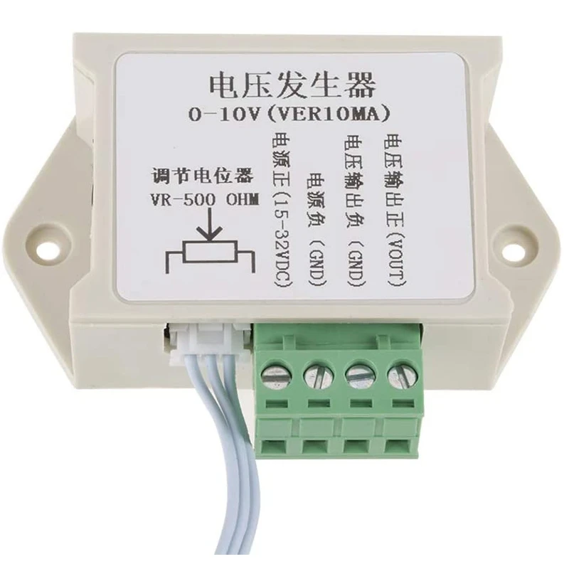 DC Voltage Generator Module 0-10V 10MA Adjustable Analog Voltage Signal Generator Used For PLC MCU Industrial Controller