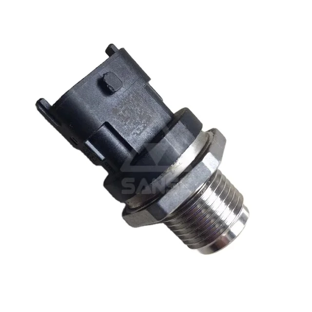 

6d107 Fuel Rail High Pressure Sensor Diesel Engine Common Rail Sensors 42567283 1705135 5260246 0281006325 02810061