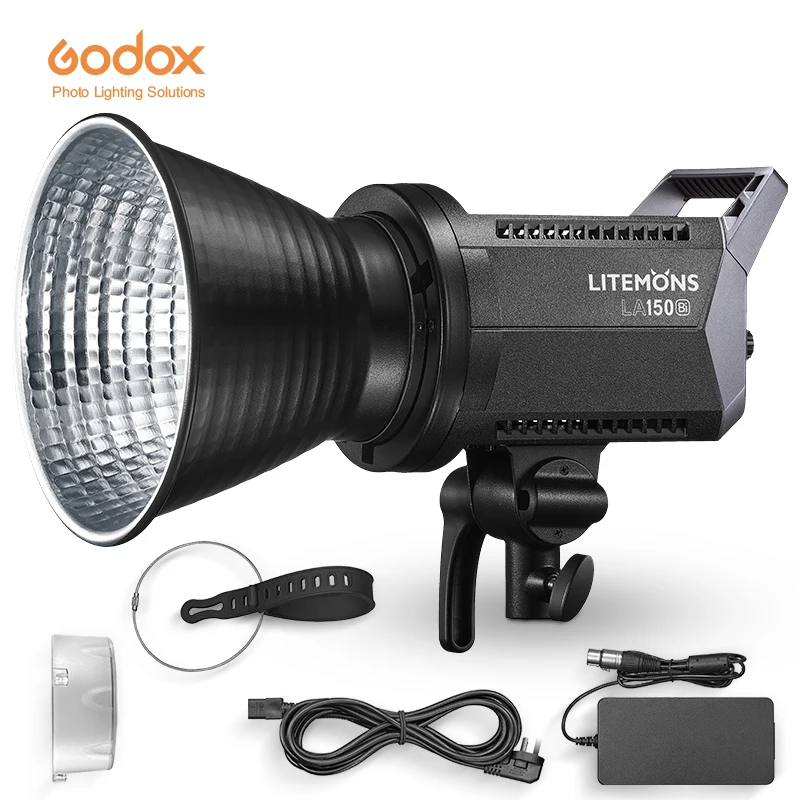 Godox LA150D LA150BI 190W LA200D LA200BI 230W LCD Panel LED Video Light Continuous Output +APP Control Bowens Mount Studio Light