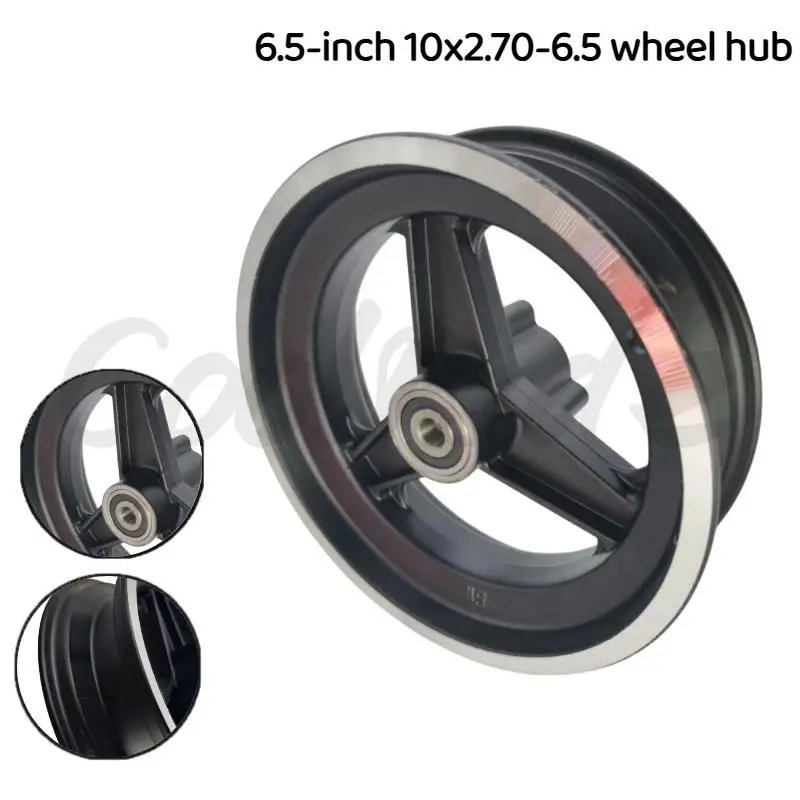 

6.5-inch 10x2.70-6.5 disc brake wheel hub suitable for electric scooters accessories