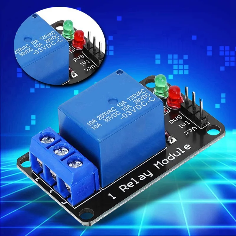M01K 1-Way Relay Driver Module With LED Indicator Microcontroller Compatible PLC MCU Control Board Module 12V