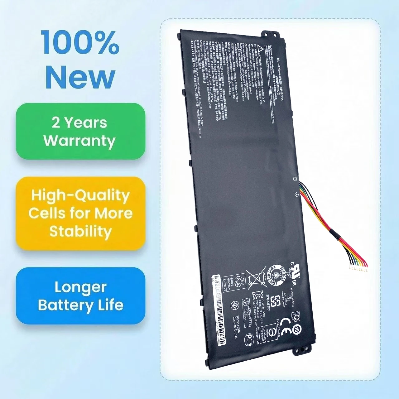 New AP18C8K AP18C4K Laptop Battery For Acer Aspire 5 A514-52G A514-54 A515-44 A515-56 SWIFT 3 SF314-57G P2 SP314-54N TMP215