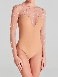 Women Sexy Patchwork Fashion Rompers, All Season Sleeveless Simple Bodysuits, 2025 Loungewear Chic Ladies Playsuits Streetwear