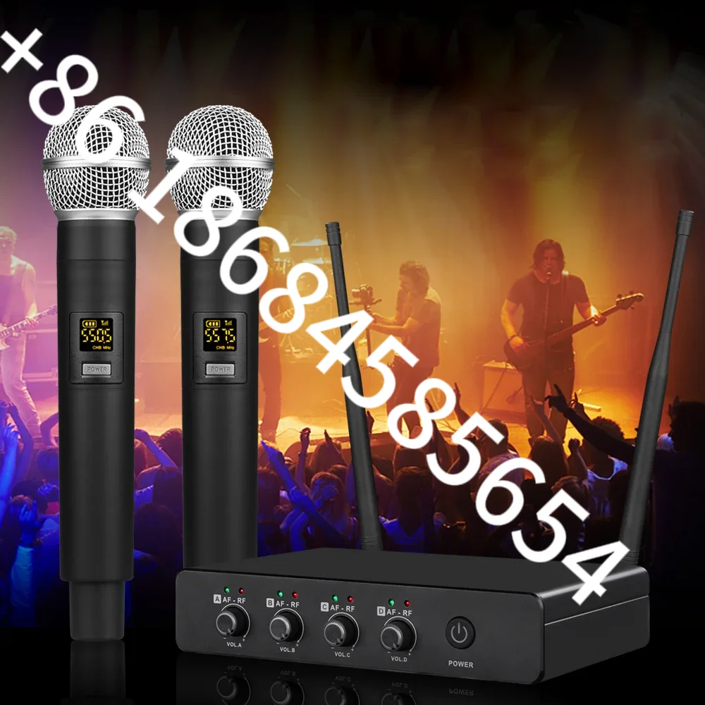 

Handheld Design Digital Mic System Professional Wireless Microphone
