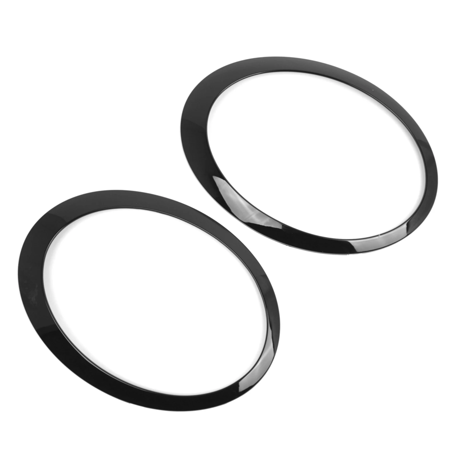 

Headlight Trim Ring Black Replacement for BMW Mini Cooper One R50 R52 R53 2001-2006 1 Pair OEM 63126917835 63126917836
