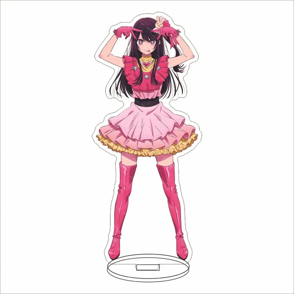 Cute Anime Figure Oshi No Ko Acrylic Stand Gorou Akuamarin Hoshino Ai Rubii Standing Model Plate Desk Display Ornament Props