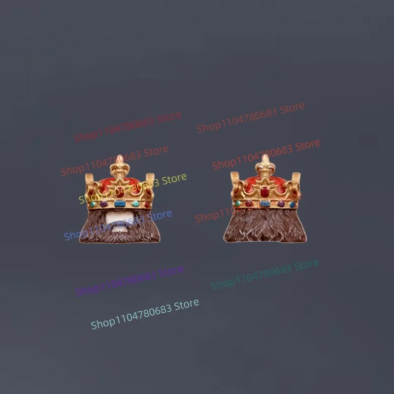 MOC Building Blocks Mini Figure European Empire King Accessory Assembly Model Cartoon Anime Toy Holiday Gift Collectible