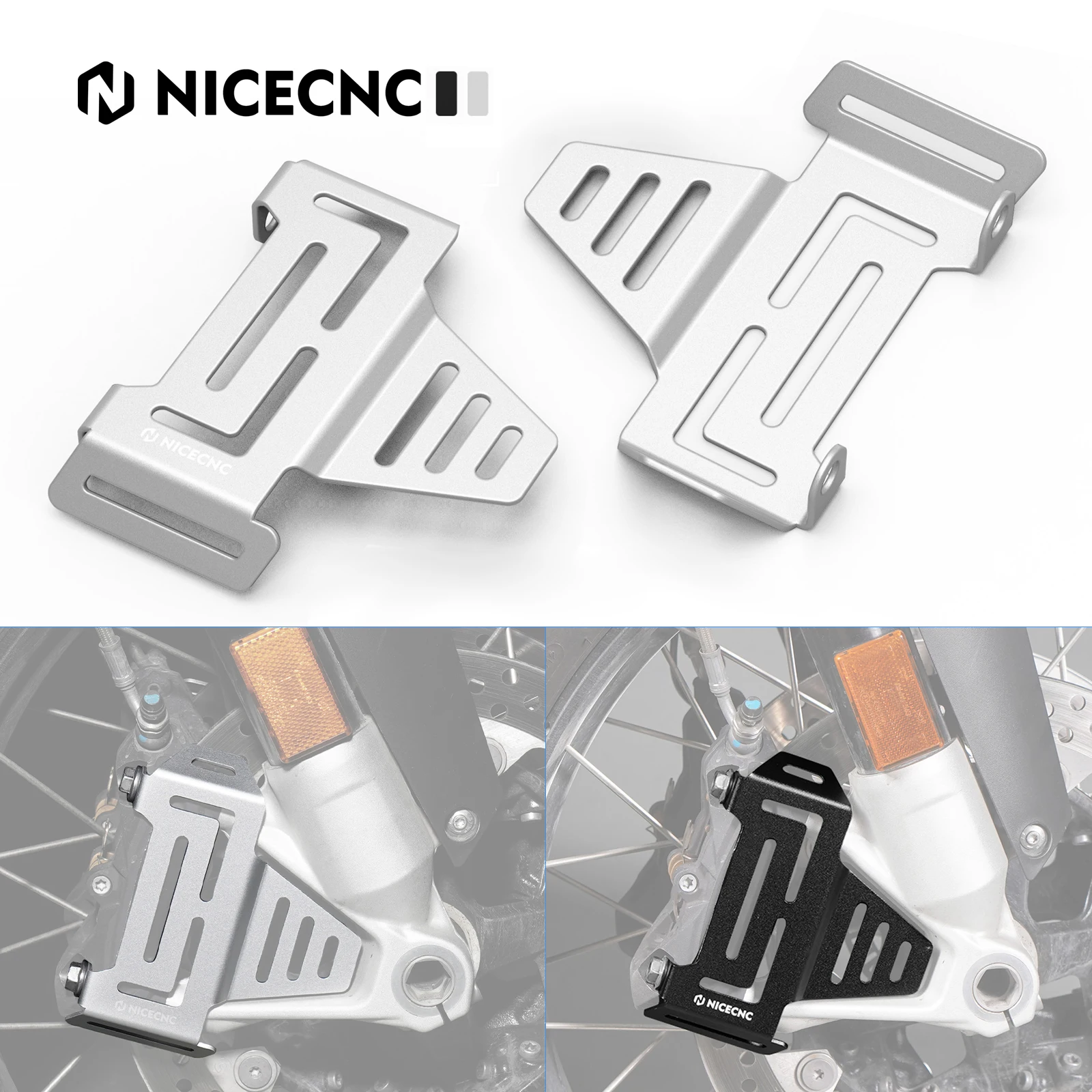 

For 2013-2018 BMW R1200GS/Adventure Front Brake Caliper Guard Cover for BMW R1250GS Adventure R1250GSA 2019-2022 2023 2024