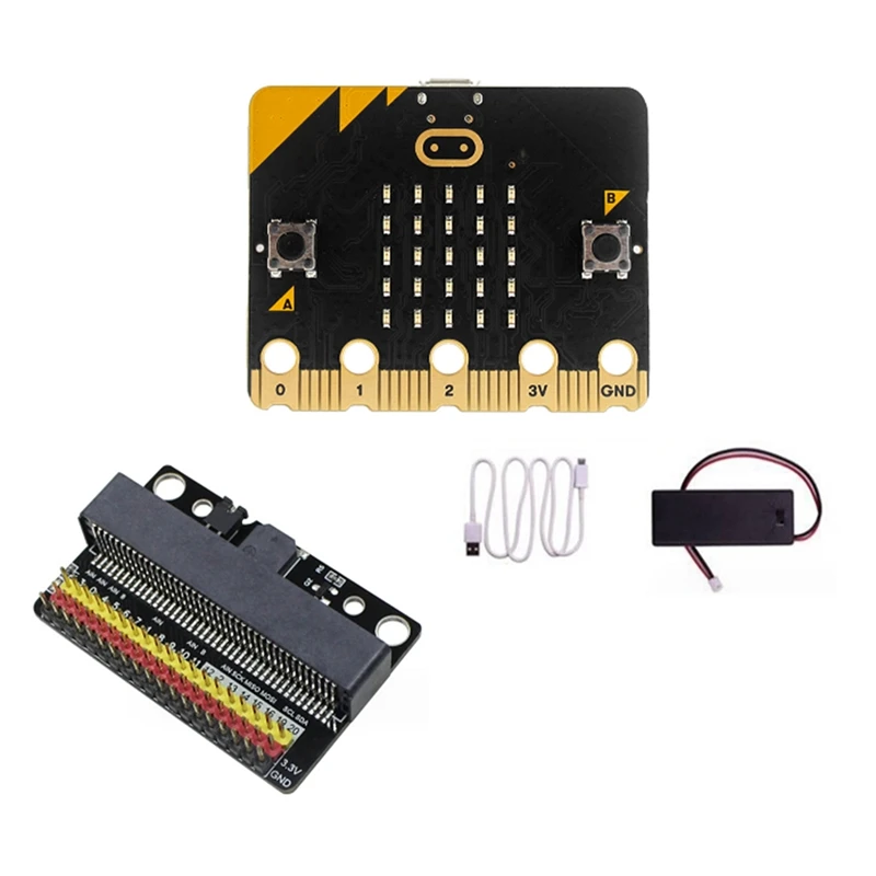 

Материнская плата Bbc Microbit V2.0, введение в графическое программирование на Python, программируемая плата обучения, прочная J