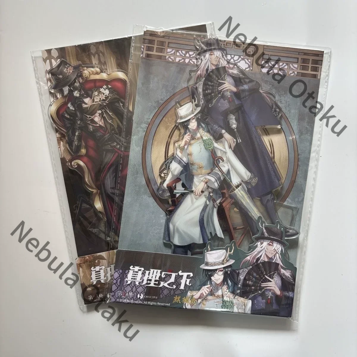 Identity V - Officier du gouvernement Jack - Figurine en acrylique - Articles de cosplay de qualité - Souvenir exquis - Produits liés au jeu - Cadeau