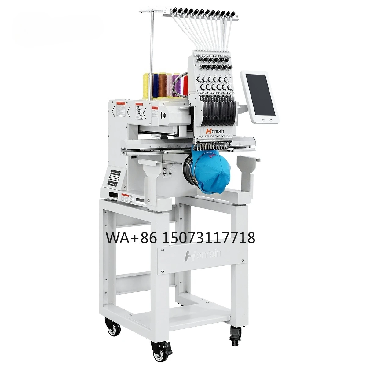 

Single Head 12/15 Needles Flat Hat T-shirt Computerized Embroidery Sewing Machine New Products Embroidery Computer Machine