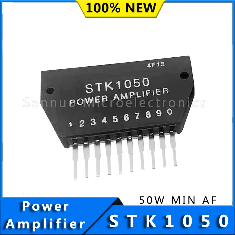 1Pcs NEW Sanyo Semicon Device STK-1050 STK1050 Thick Film Hybrid Integrated Circuit 50W min AF Power Amp Output Stage