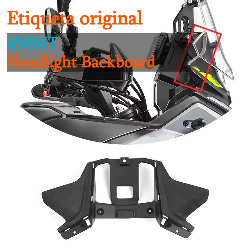 For CFMOTO Original 450MT Headlight Backboard CF400-8-8A Back Panel Headlight Plastic Parts Motorcycle Accessories Original Part