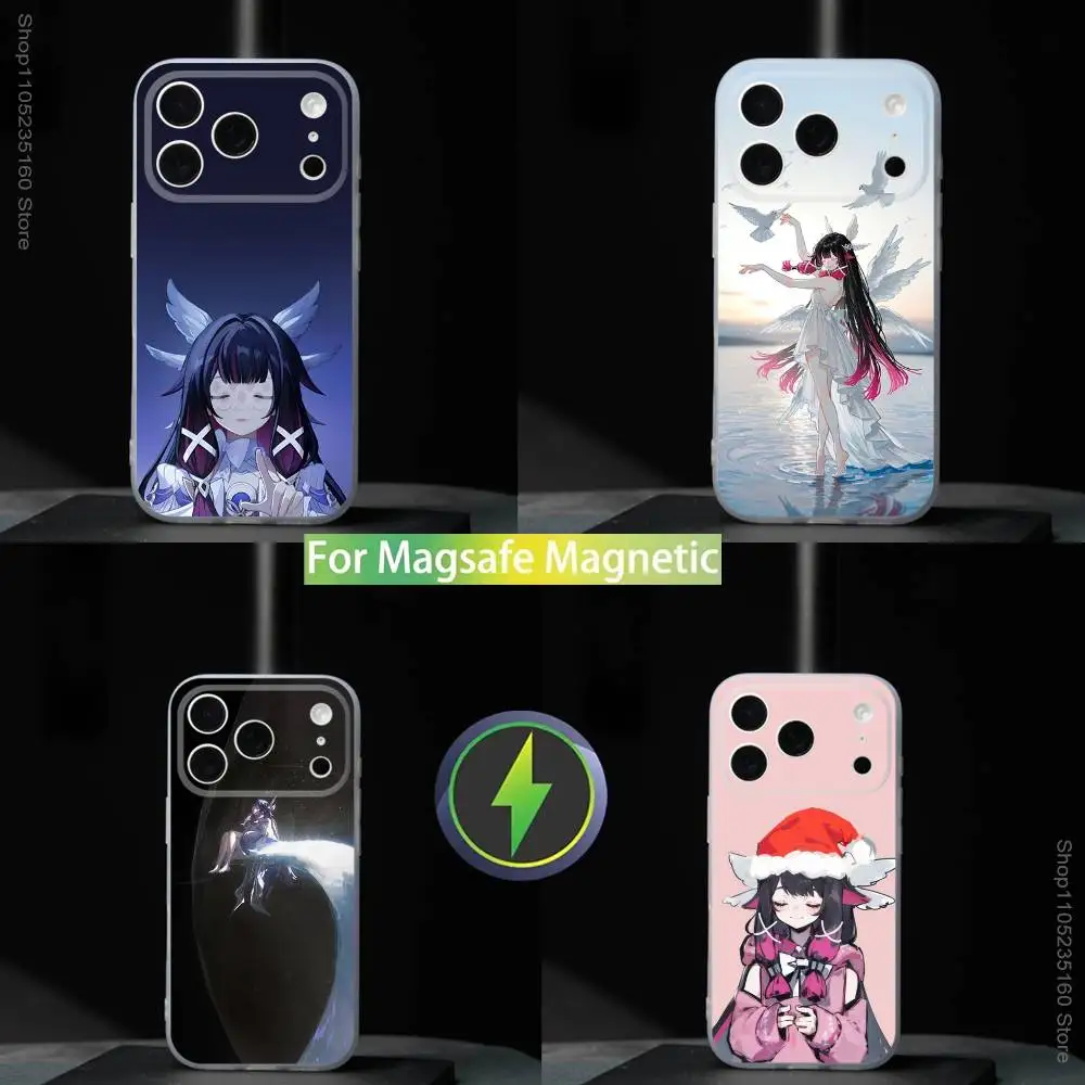 

G-Genshin C-Columbina Cute Phone Case For iPhone 17,16,15,14,13,12,11,Pro,Max,Plus,Mini,SE4,E Magnetic For Magsafe Wireless