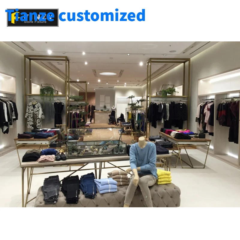 （customized）Fashion Buy Ladies Shop Decoration Design Fancy Shop