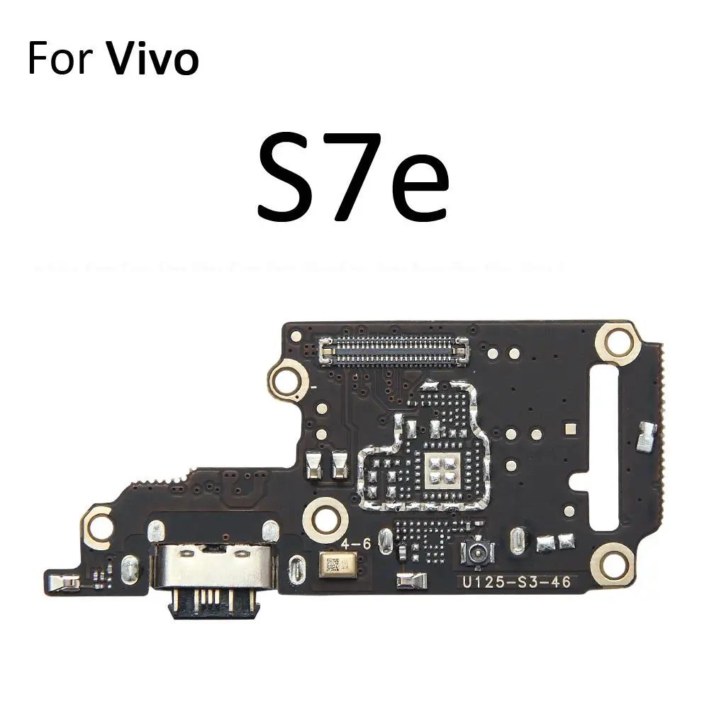 USB Charging Charger Dock Port Board With Microphone Mic Flex Cable For Vivo S1 S5 S6 S7 S7e S9 S10e S12 S15 S15e Pro 5G