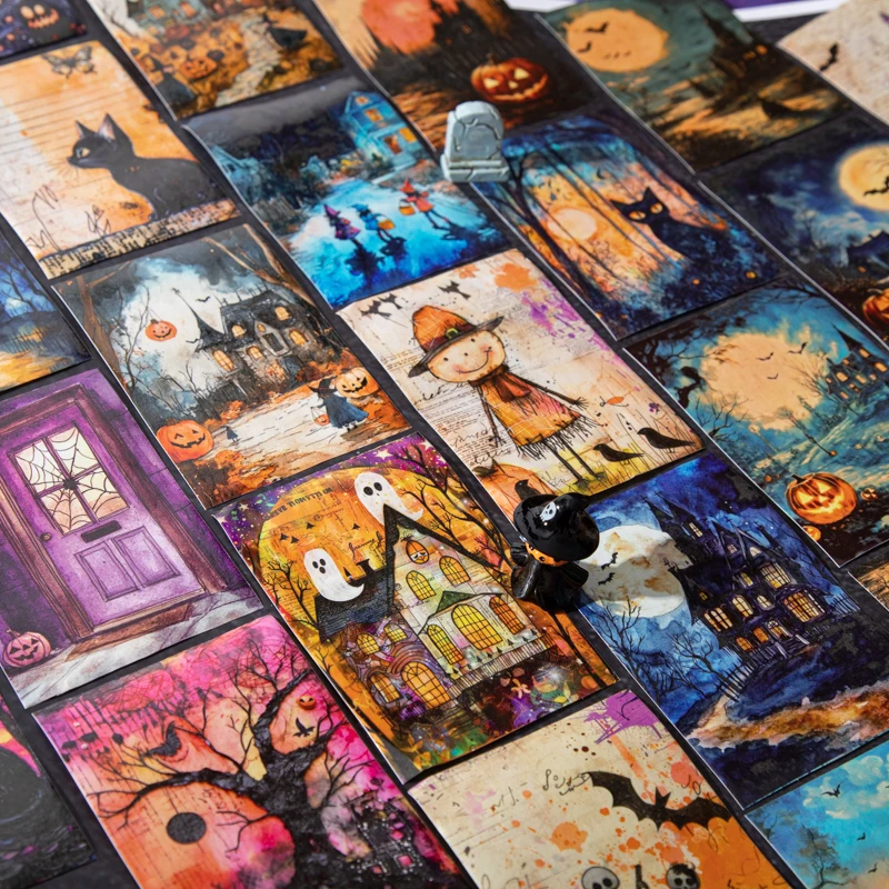 

2 м/рулон, серия Celtic Town, декор, лента васи на Хэллоуин, креативный планировщик, справочник, коллаж, сделай сам, материал для скрапбукинга, малярная лента