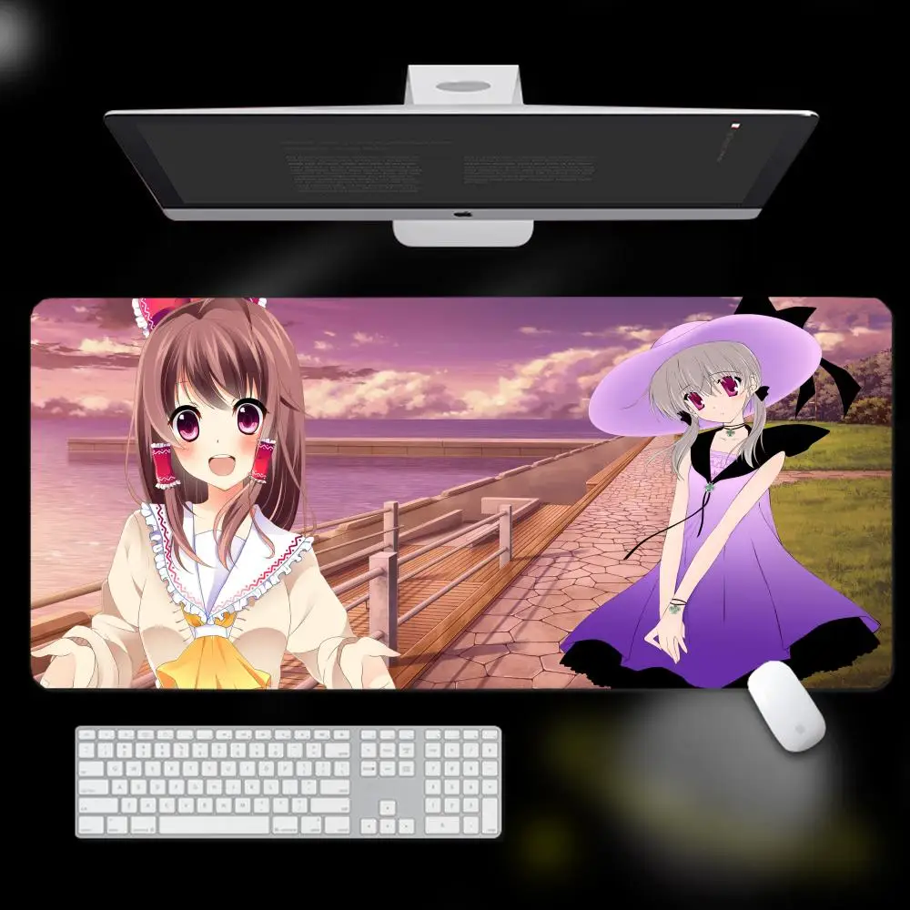 Keyboard Mat Desk Pad Kawai Anime Mouse Player Mats for Csgo Notbook Computer Pad Large Gaming Mouse Pad XXL Play mat Natural