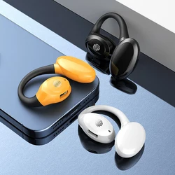 GD06 Bluetooth Earphones Wireless Headphones Clip Ear Music Noise Canceling Headset 5.3 HD Call Sports Business Earphones