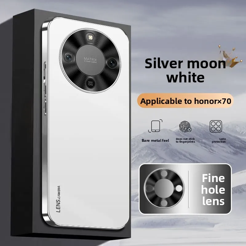 Etui For Honor Magic8 Lite X9D Nowe Modne Elektroplaterowane Matowe Przyjazne dla Skóry Odporne na Upadki Etui na Honor X9d X70 Funda — zdjęcie produktu 2