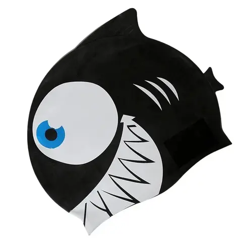 Children Swimming Cap Swim Pool Kids Waterproof Cartoon Animal Hat Beach Caps Hat Protect Ears Long Hair Swimming Accessories