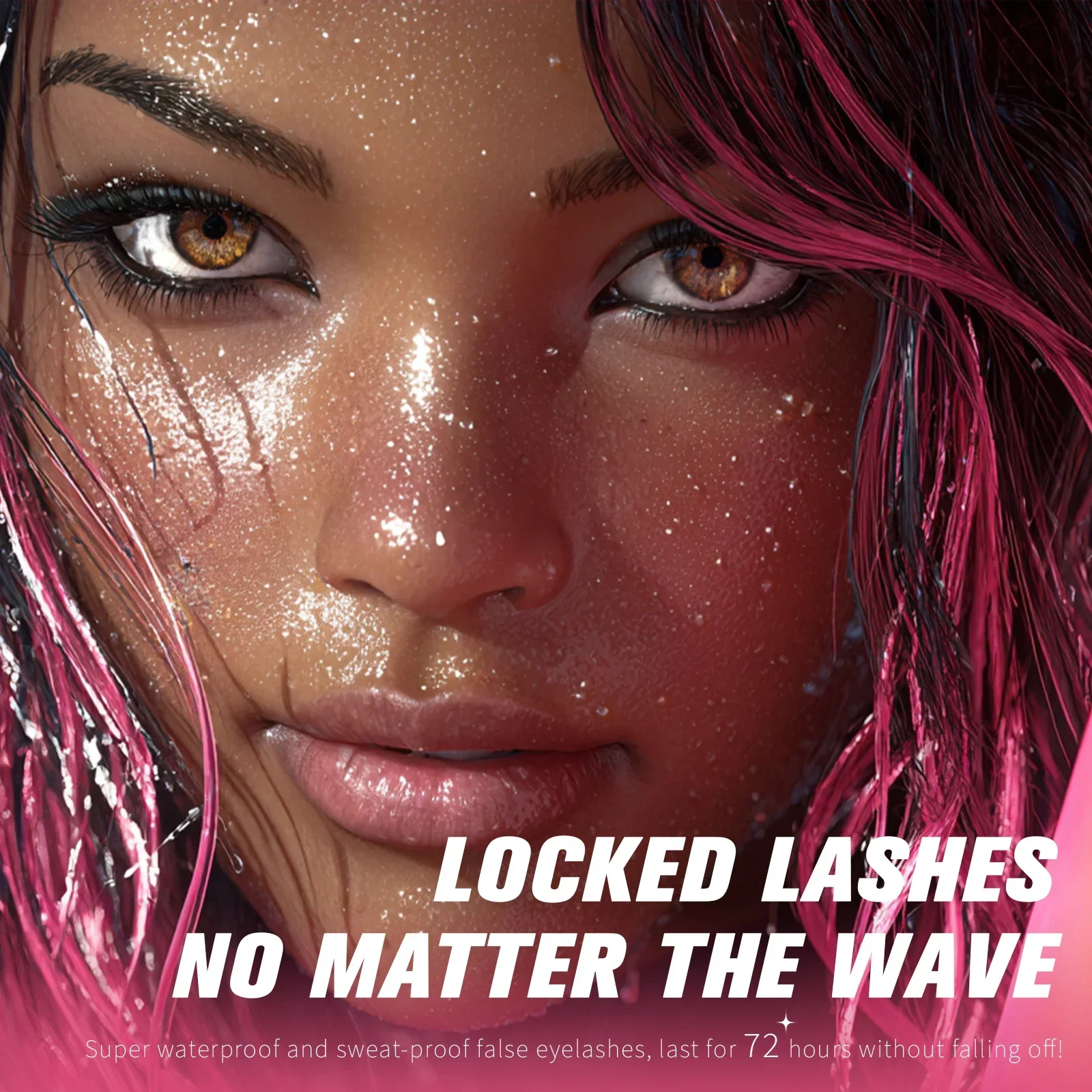 DIY-Wimpernset mit 5 Längen von 8–16 mm Wisp-Clustern, Präzisionspinzette und Bindungsset |   Wiederverwendbares Set mit falschen Wimpern für einen natürlichen Look