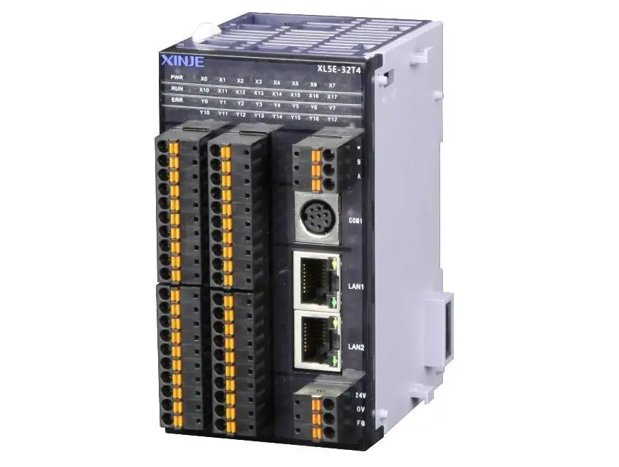 XL5E-64T6 Wuxi Xinjie PLC Ethernet XLME-32T4 Programmable Controller Card Host